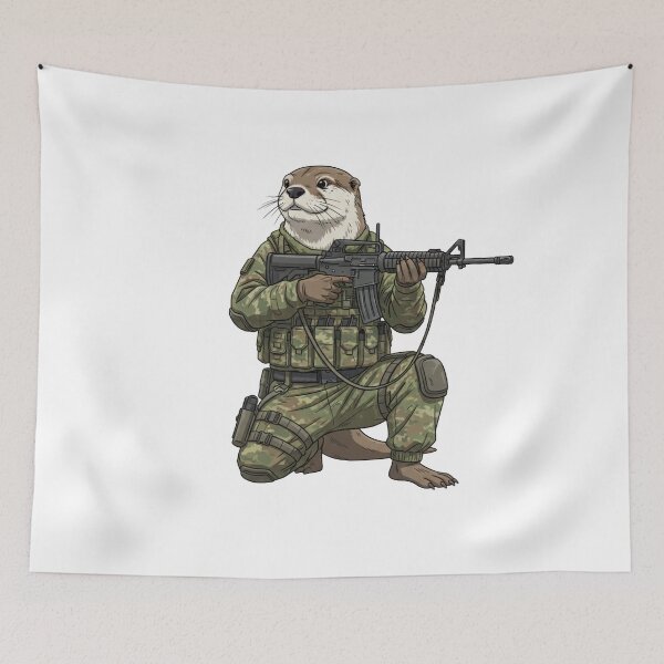 Item preview, Tactical Otter designed and sold by RAWLIFEGRAPHIC.