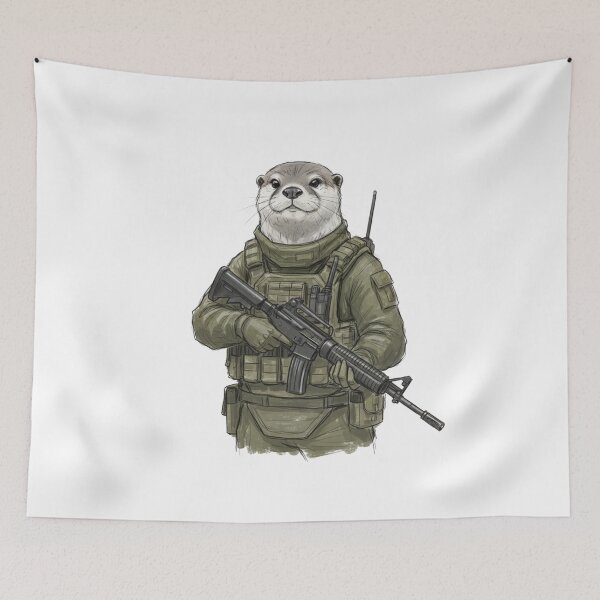 Item preview, Tactical Otter designed and sold by RAWLIFEGRAPHIC.