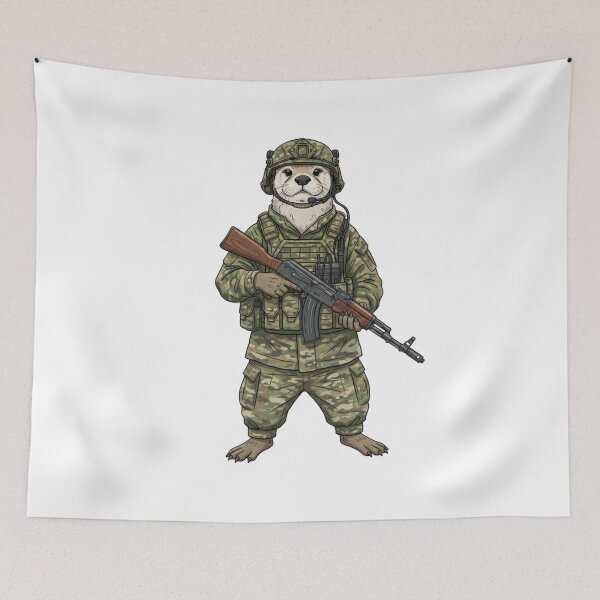 Item preview, Tactical Otter designed and sold by RAWLIFEGRAPHIC.