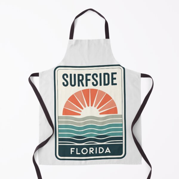 Item preview, Surfside Florida - Beach Sign designed and sold by TheOldMittenIllustrated.