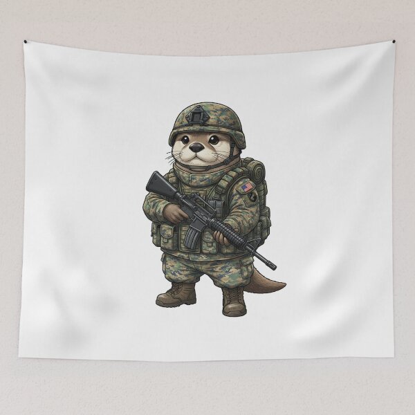 Item preview, Tactical Otter designed and sold by RAWLIFEGRAPHIC.