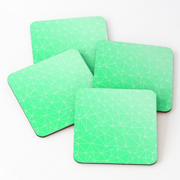 Item preview, Light Green Geometric Gradient Pattern designed and sold by patternsoup.