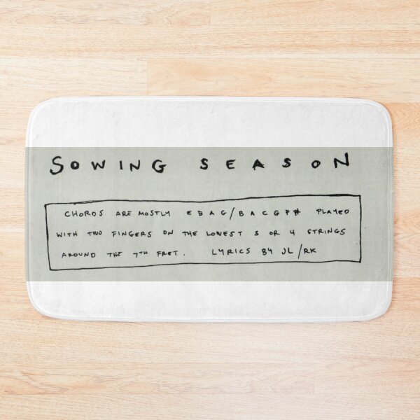 Item preview, Sowing season chord instructions designed and sold by Looseleaflouise.