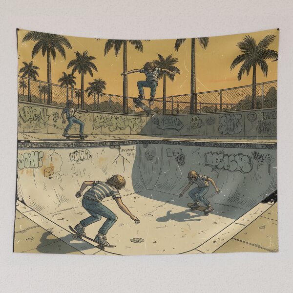 Item preview, 1970s vintage  Venice Beach Dogtown skate scene designed and sold by Uglyandcute.