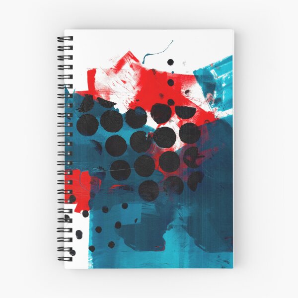 Item preview, Red and Teal with Various Dots designed and sold by Jdcarter27.