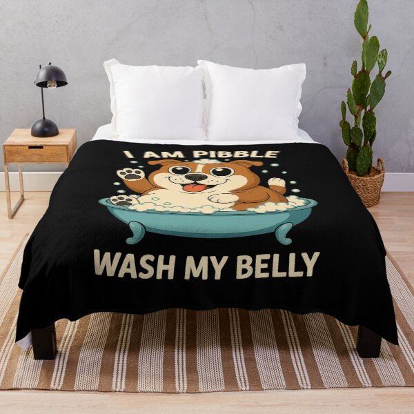 Item preview, I Am Pibble Wash My Belly designed and sold by JI-PIXEL-PLACE.