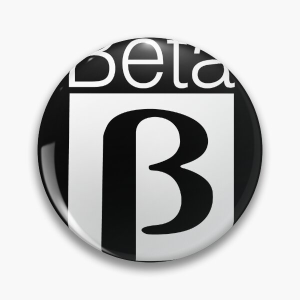 Item preview, Betamax logo white designed and sold by obstinator.