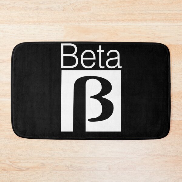 Item preview, Betamax logo white designed and sold by obstinator.