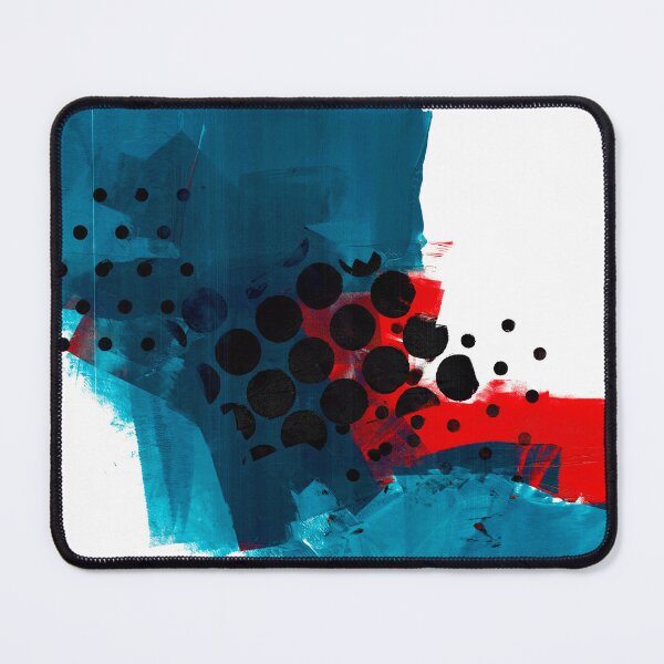 Item preview, Red and Teal with Various Dots 2 designed and sold by Jdcarter27.