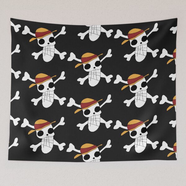 Item preview, Straw Hat Flag - Hand drawing designed and sold by DAZZLELITE.