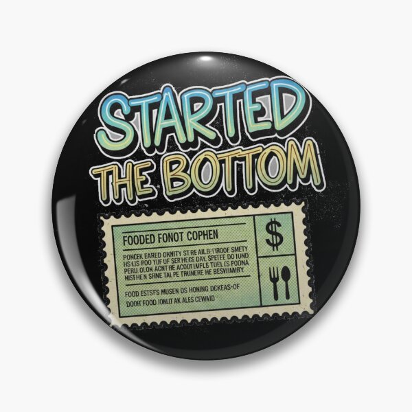 Item preview, started from the Bottom – Food Stamp Comic Tee designed and sold by Paulina Szymoniak.