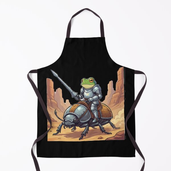 Item preview, Fantasy Frog Knight Riding Armored Beetle designed and sold by k3rstman1.