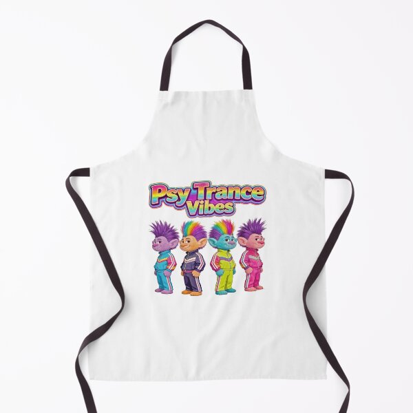 Item preview, Retro PsyTrance Troll Squad - Rainbow Neon Rave Art designed and sold by Hen-C-Art.