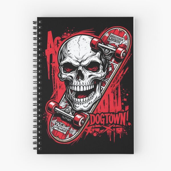 Item preview, Dogtown skate skull scene designed and sold by Uglyandcute.