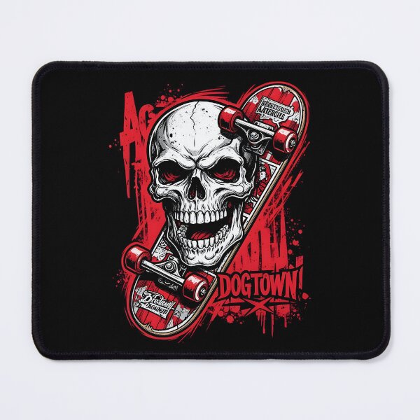 Item preview, Dogtown skate skull scene designed and sold by Uglyandcute.