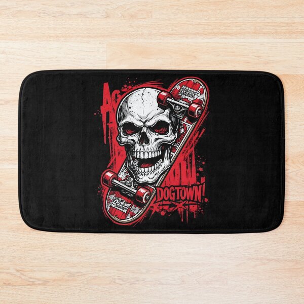 Item preview, Dogtown skate skull scene designed and sold by Uglyandcute.