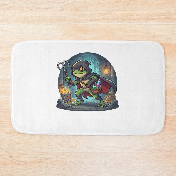 Item preview, Fantasy Frog Rogue Treasure Hunter Adventure designed and sold by k3rstman1.