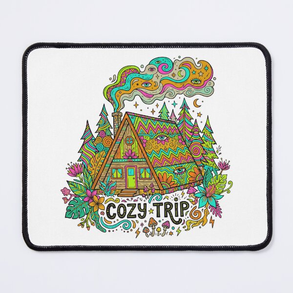 Item preview, Psychedelic Forest Cabin designed and sold by AliveStyle.