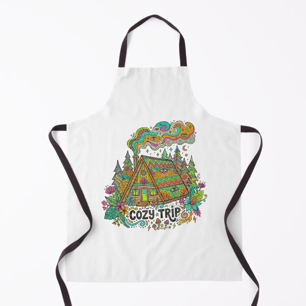 Item preview, Psychedelic Forest Cabin designed and sold by AliveStyle.