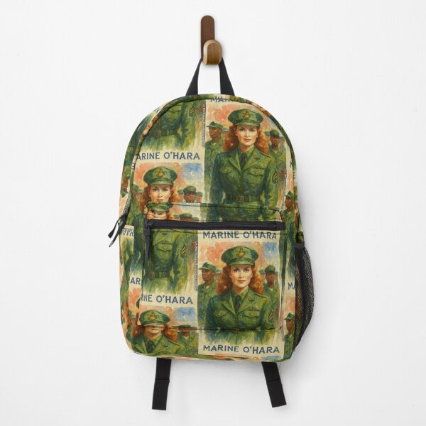 Item preview, Marine O’Hara – Retro Military Cartoon Design designed and sold by Rick London Gifts.
