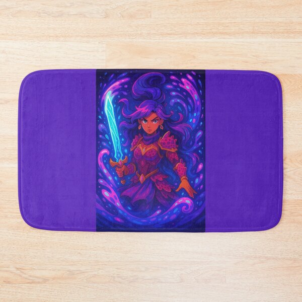 Item preview, Karena Tideblade  (Coral Neon Variant) designed and sold by Brickroad Dsigns.