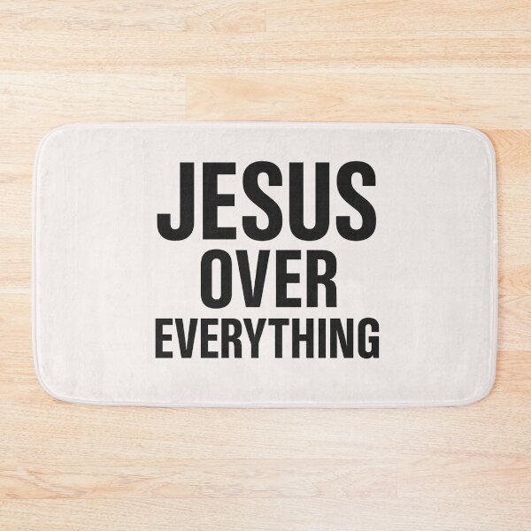Item preview, Jesus Over Everything – Christian Faith Statement Design designed and sold by astersgraphics.