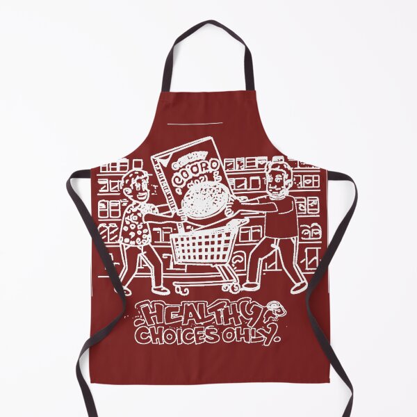 Item preview, Healthy Choices Only – White Ink Graffiti Quote designed and sold by Elando1212.