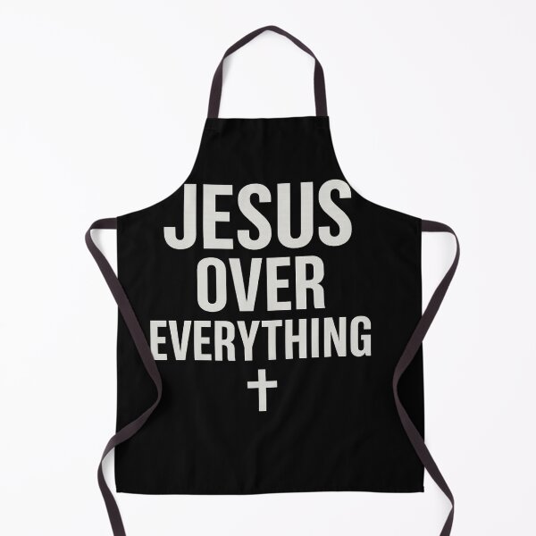 Item preview, Jesus Over Everything – Christian Faith Statement Design designed and sold by astersgraphics.