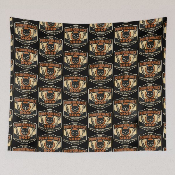 Item preview, The Purrformance Shop - Feline-Tuned Garage Humor designed and sold by Automotive Art by Greg.