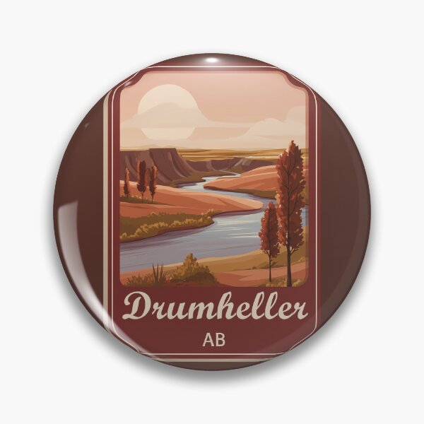 Item preview, Drumheller Alberta, Canadian Badlands & Red Deer River Valley AB designed and sold by meganohm.