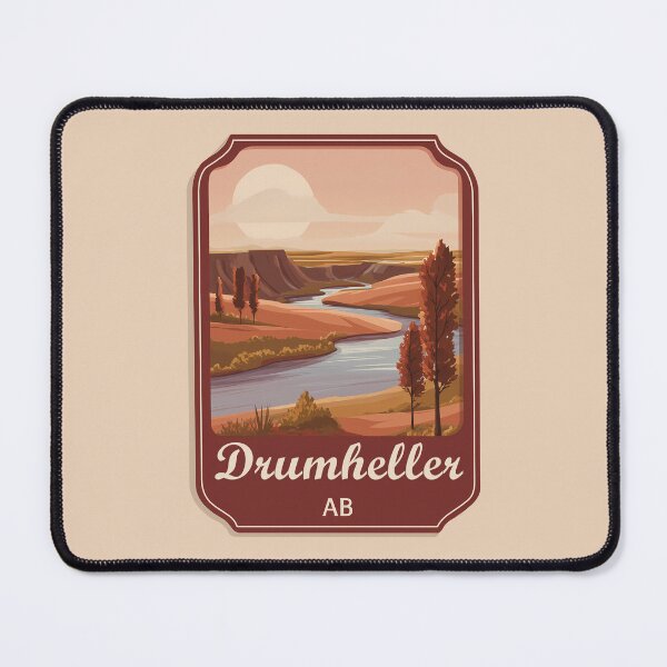 Item preview, Drumheller Alberta, Canadian Badlands & Red Deer River Valley AB designed and sold by meganohm.