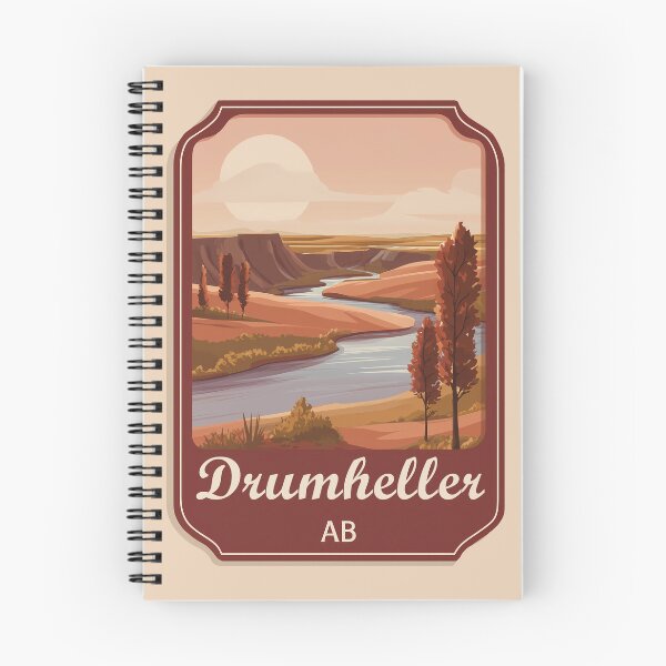 Item preview, Drumheller Alberta, Canadian Badlands & Red Deer River Valley AB designed and sold by meganohm.