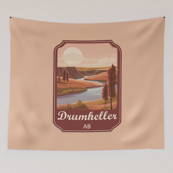 Item preview, Drumheller Alberta, Canadian Badlands & Red Deer River Valley AB designed and sold by meganohm.