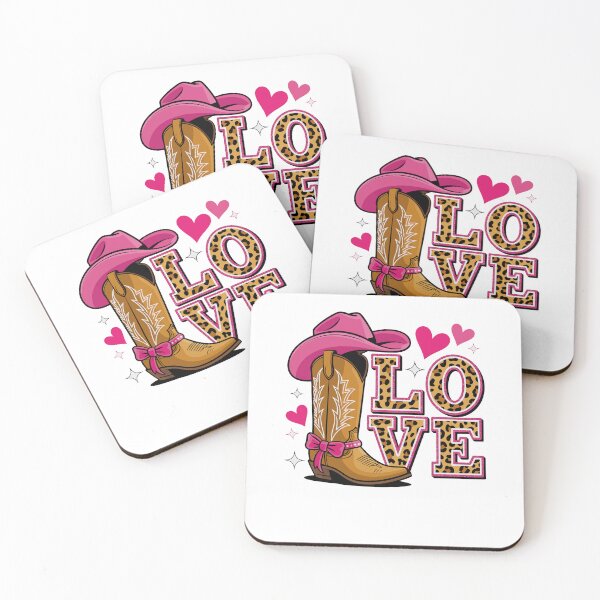 Item preview, Valentines Day Cowboy boots and hat designed and sold by Lbeck1869.