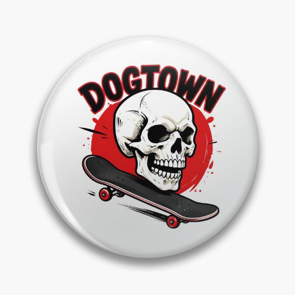 Item preview, Dogtown skate skull scene designed and sold by Uglyandcute.