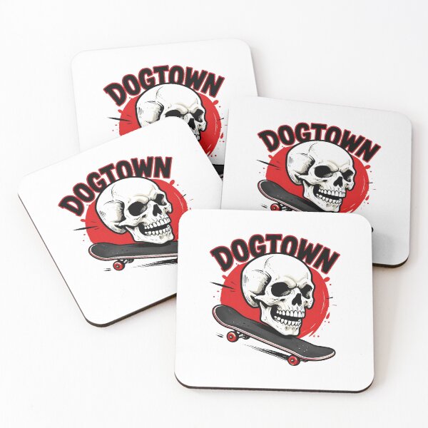 Item preview, Dogtown skate skull scene designed and sold by Uglyandcute.
