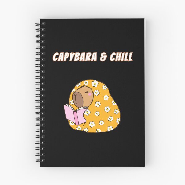 Item preview, Capybara & Chill Cozy Blanket Reading Kawaii Meme designed and sold by AnimalMemeHub.