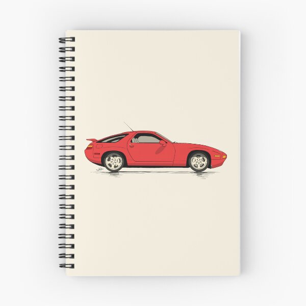 Item preview, 928 GTS hand drawn Illustration Guards Red designed and sold by blackdogshop.