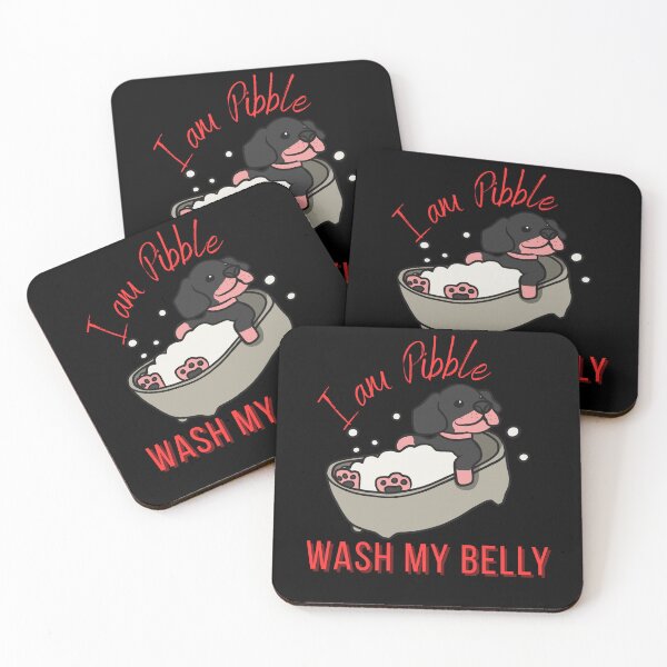 Item preview, I Am Pibble Wash My Belly designed and sold by StaticMood.