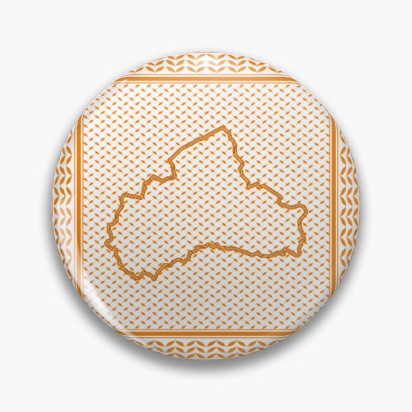 Item preview, County Armagh Flag Keffiyeh/Kufiyyeh Solidarity Pattern  designed and sold by feardeargcrafts.