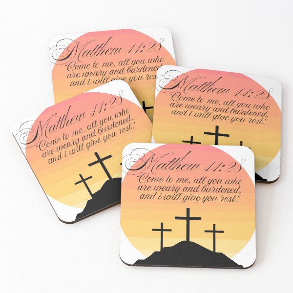 Item preview, Matthew 11:28 designed and sold by Sun & Spirit Designs.
