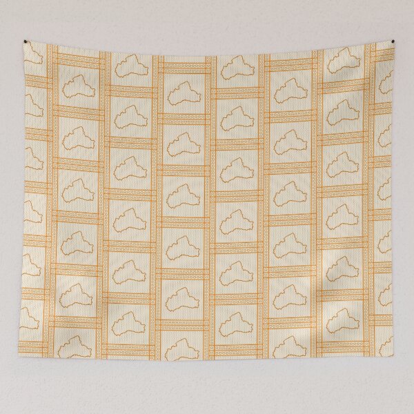 Item preview, County Armagh Flag Keffiyeh/Kufiyyeh Solidarity Pattern  designed and sold by feardeargcrafts.