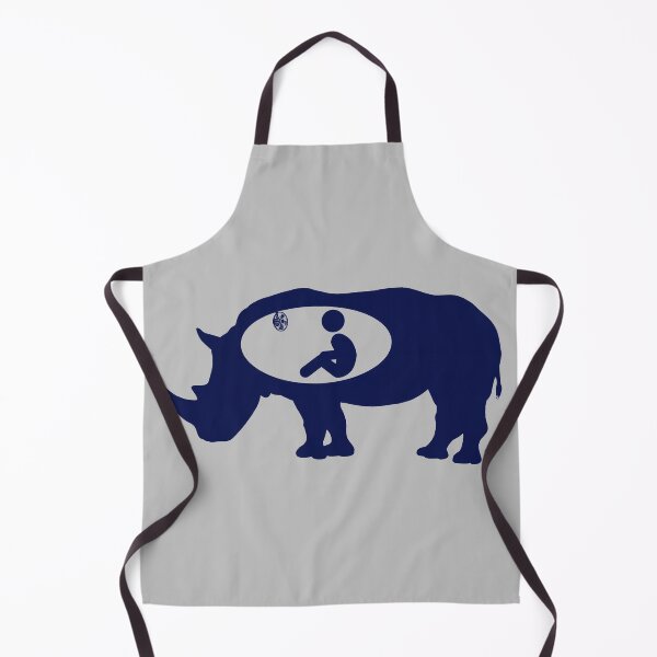 Item preview, Ace Ventura Rhino Scene - Navy Blue Silhouette designed and sold by Artsy Sharky.