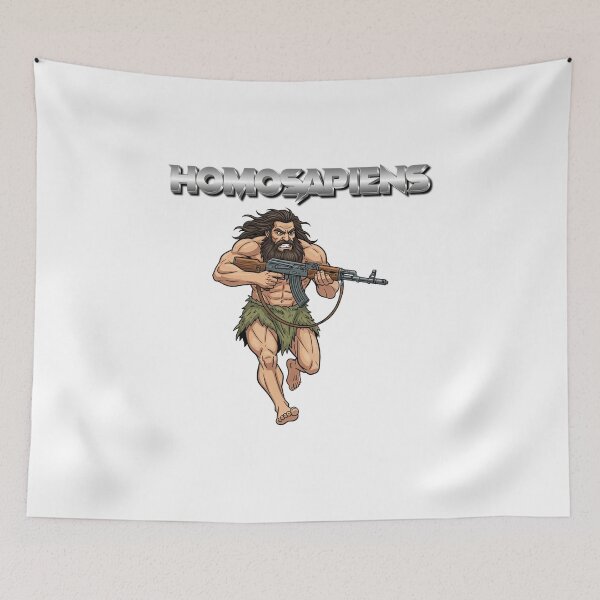 Item preview, Homo Sapiens – Evolution with Firepower designed and sold by RAWLIFEGRAPHIC.