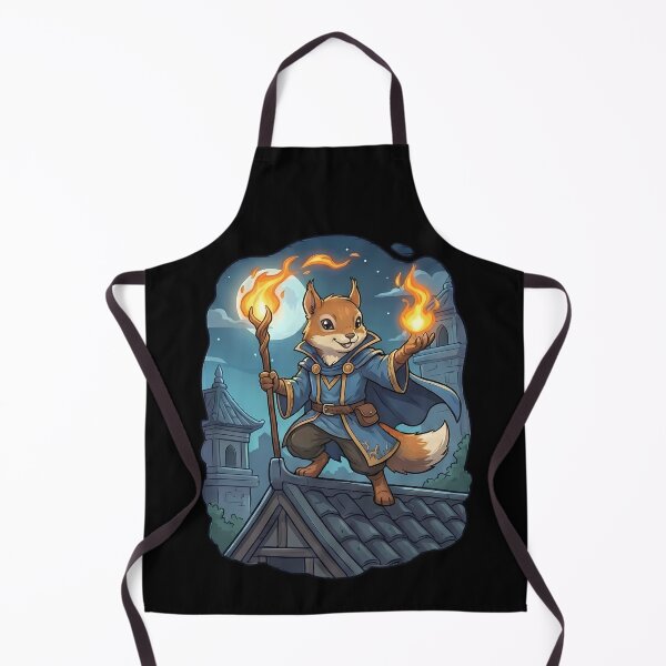 Item preview, Cute Squirrel Wizard Fantasy Magic Night designed and sold by k3rstman1.