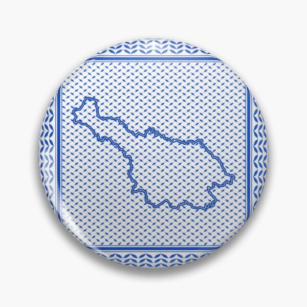 Item preview, County Cavan Flag Keffiyeh/Kufiyyeh Solidarity Pattern  designed and sold by feardeargcrafts.