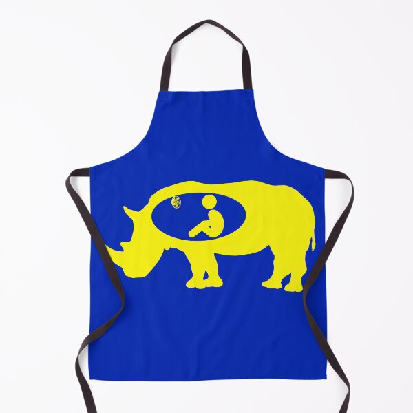 Item preview, Ace Ventura Rhino Scene - Yellow Silhouette designed and sold by Artsy Sharky.