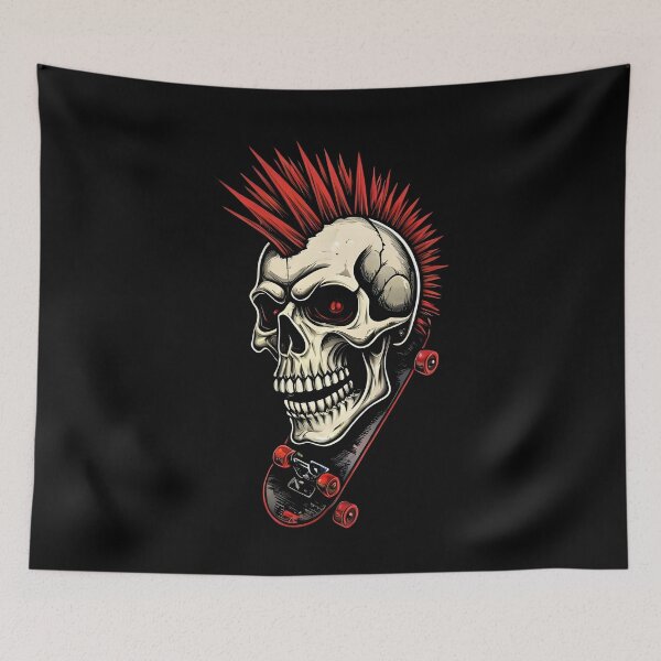 Item preview, Dogtown skate skull scene designed and sold by Uglyandcute.