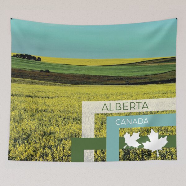 Item preview, Canola (Rapeseed) field in Alberta, Canada designed and sold by CHASAcreative.