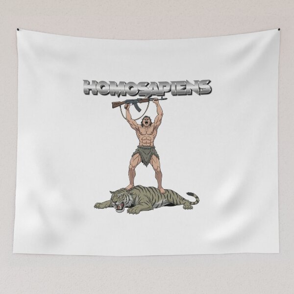 Item preview, Homo Sapiens – Evolution with Firepower designed and sold by RAWLIFEGRAPHIC.